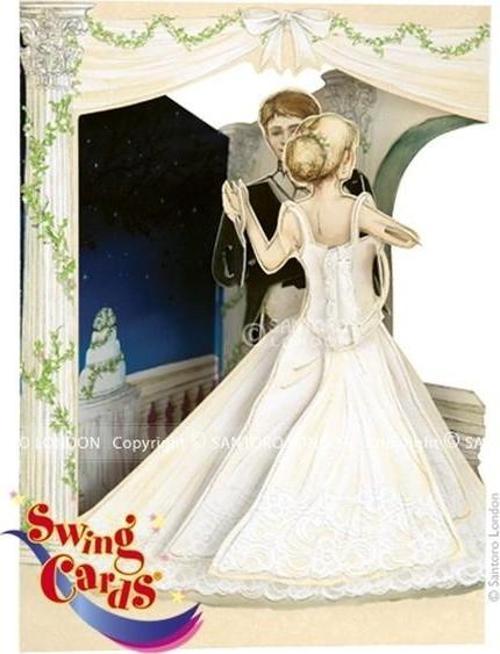 Santoro Gc-Swing Cards-Wedding (Dance) Sc130