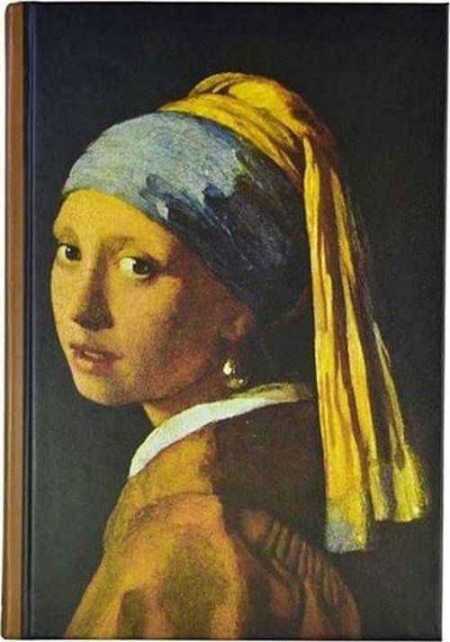 Art Of World Vermeer Sert Kapak 14X20 Çizgili 96 Sayfa Not Defteri