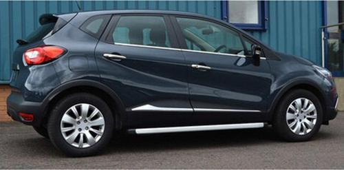 Renault Captur Krom Cam Çıtası Takım 2013-2019 Arası P.Çelik
