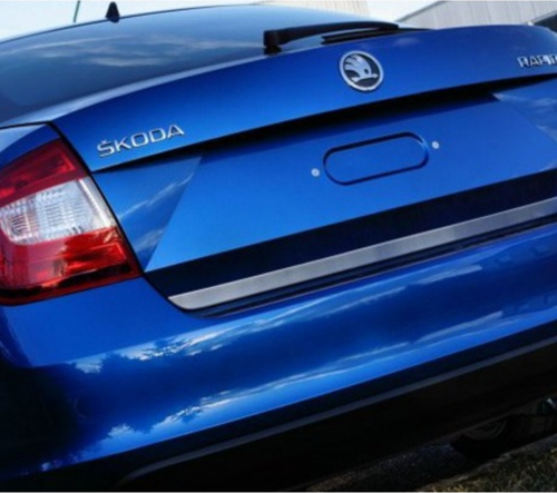 Skoda Rapid Krom Bagaj Alt Çıta 2013 Ve Üzeri P.Çelik