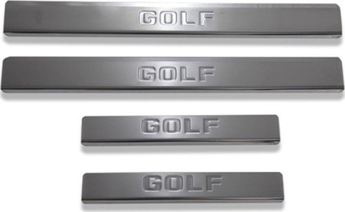 Volkswagen Golf 6 Krom Kapı Eşiği Tk 2009-2012 Paslanmaz Çelik