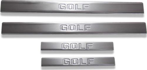 Volkswagen Golf 7 Krom Kapı Eşiği Tk 2013 Üzeri Paslanmaz Çelik