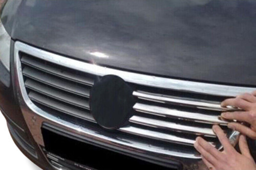 VW Passat 3C Krom Ön Panjur 2005-2010 8 Parça Paslanmaz Çelik