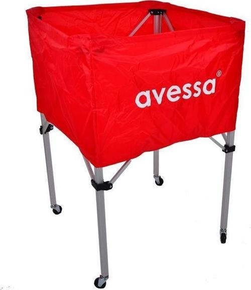 Ta-300 Aleminyum Tekerlekli Top Arabası Kırmızı