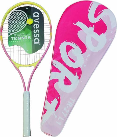 Tr-127P Tenis Raket Set Pembe L1