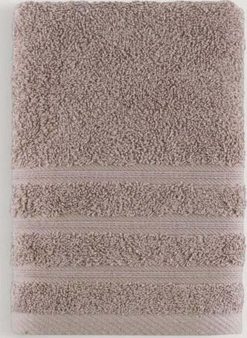Bordürlü Havlu Kahverengı 50X90