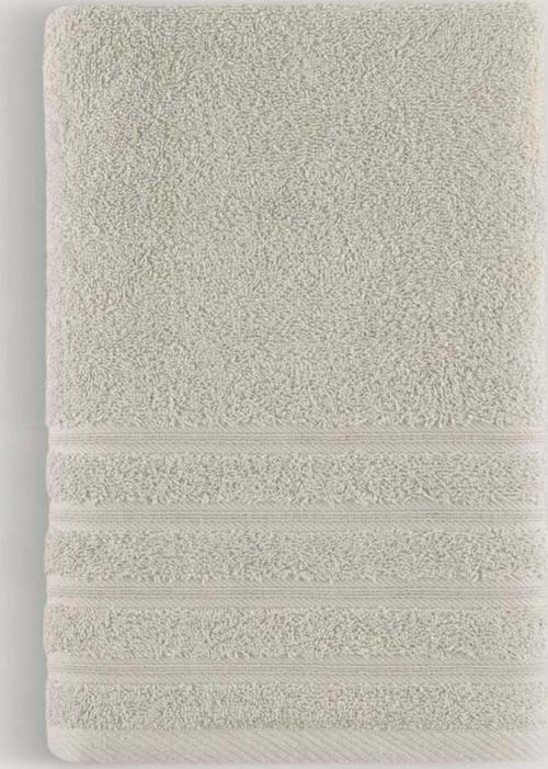 Pure Bukle Bordürlü Havlu Bej 70X140