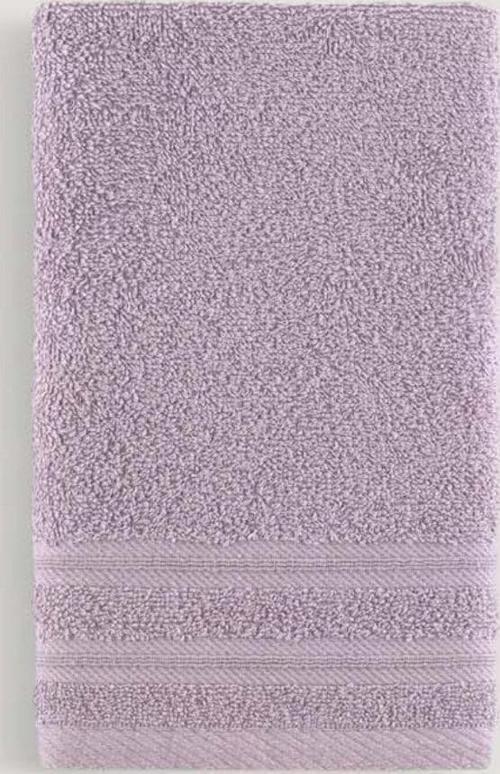 Pure Bukle Bordürlü Havlu Koyu Lıla 30X50