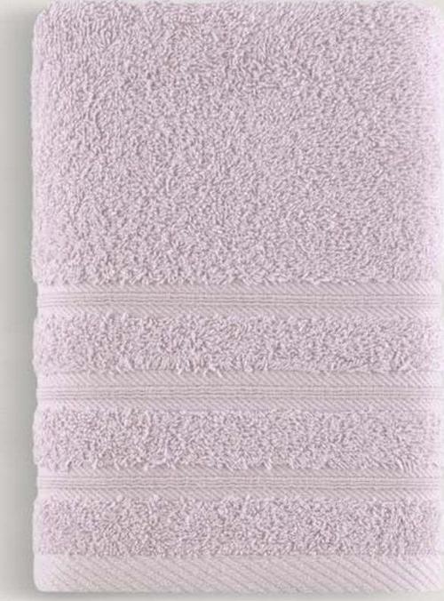 Pure Bukle Bordürlü Havlu Lıla 50X90