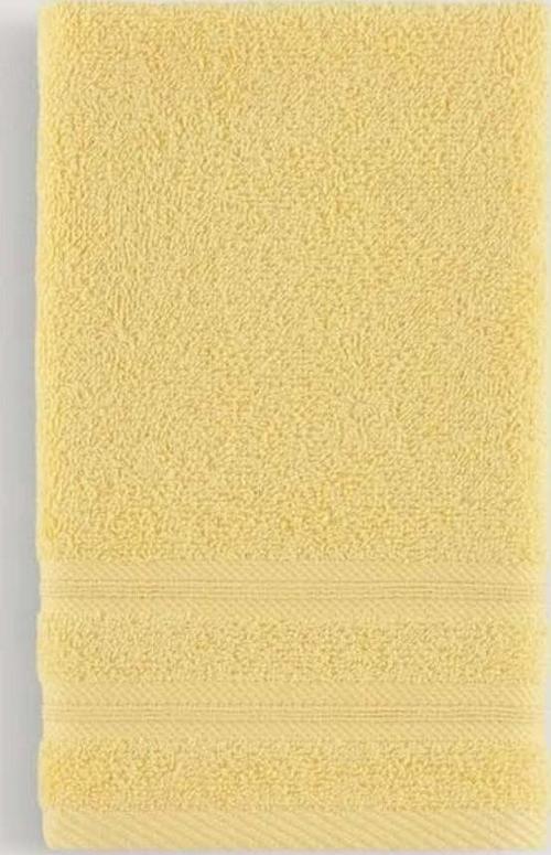 Pure Bukle Bordürlü Havlu Sarı 90X150