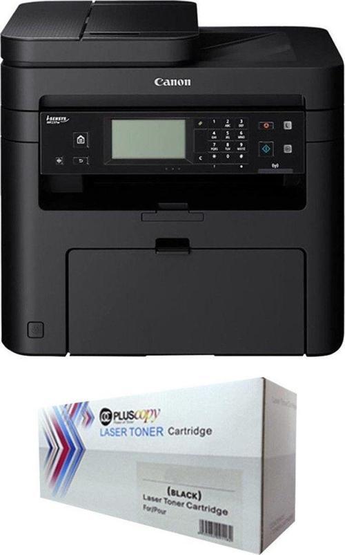 I-Sensys MF237W Ethernet + Wi-Fi + Tarayıcı + Fotokopi + Faks TAM DOLU PLUSCOPY TONERLİ