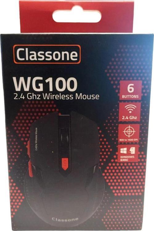 WG100 GAMING SERİSİ KABLOSUZ MOUSE SİYAH