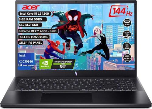Nitro V 15 ANV15-51-54UY NH.QNBEY.001 i5-13420H 8 GB 512 GB SSD RTX4050 15.6" Full HD Gaming Laptop