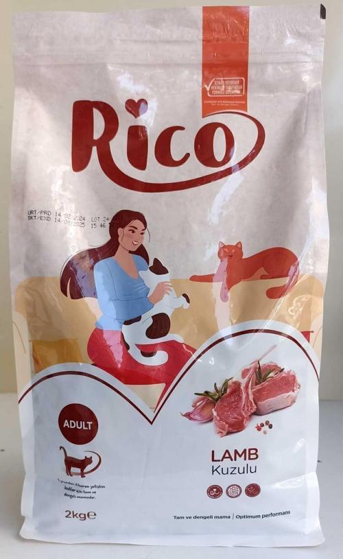 2 Kilo Kuzu Etli Yetişkin Kedi Maması