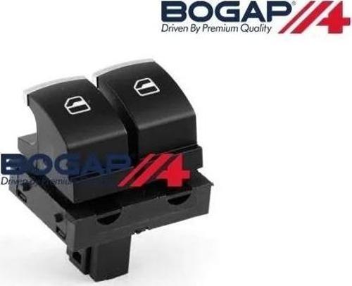 5K3959857B Cam Açma Anahtarı 2 'li Krom - Amarok-Caddy-Golf-Ibıza-Leon-Passat-Polo-Touran