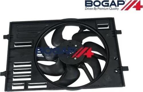 5Q0121203DE Fan Motoru & Çerçevesi Set Brose Typ - Golf-Passat-Touaran-Superb-Leon-A3-1.4 Lt.-Cxsa-C