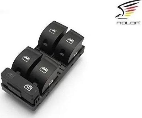 8E0959851B Cam Açma Anahtarı 4'lü - Audı A4 2005-2008 - A4 Quattro 2005-2008 - Rs4 2006-2008