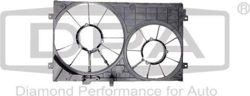 1K0121207T Fan Motor Çerçevesi - Caddy-Golf 5-Octavıa-Passat-Jetta-Toledo-Leon-A3