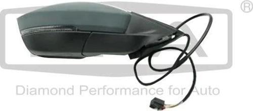 3V1857507A Ayna Dış Dikiz Komple SOL Elek Kat.9 Kab.Ayd - Superb 2015->