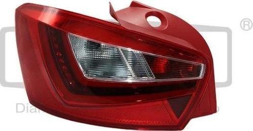 6J4945095J Stop Lambası SOL Led Kırmızı Plastik 5 Fişli - Ibıza 2013-2015