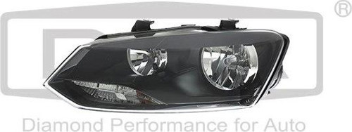 6R1941007G Far Komple SOL Siyah - Polo Hb 2015->