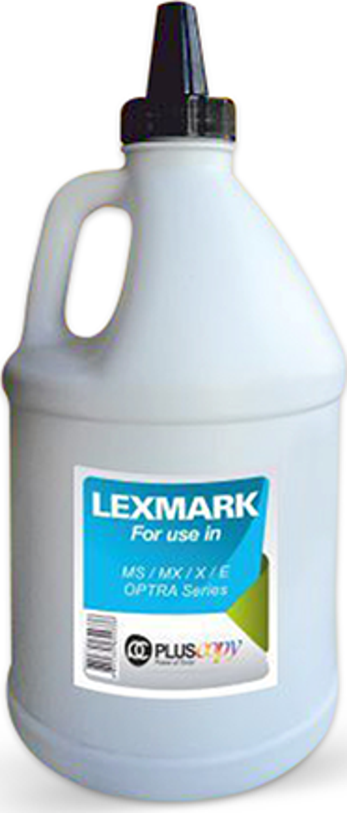 LEXMARK UYUMLU POLYESTER 1 KG  SİYAH TONER TOZU