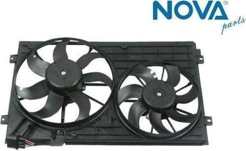 1TD121203A Fan Motorları & Dual Çerçeve 300W+200W - Caddy-Golf 5-Octavıa-Passat-Jetta-Toledo-Leon-A3