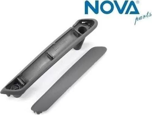 3B4867179A 7DE Kapı İç Çekme Kol & Kapak Arka SOL Gri - Passat 1997-2005