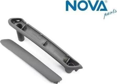 3B4867180A 7DE Kapı İç Çekme Kol & Kapak Arka SAĞ Gri - Passat 1997-2005