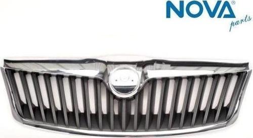 1Z0853661A668A Panjur Ön Komple Krom Çıtalı - Octavıa 2009-2013 -Facelıft-