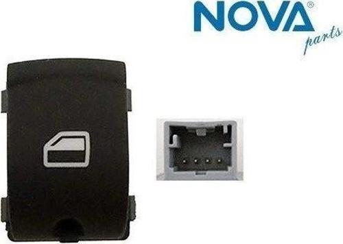 4F0959855A Cam Açma Anahtarı Tekli - Audı A3-A6-Q7-Rs6