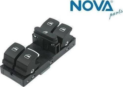 5K4959857 Cam Açma Anahtarı 4'lü Krom - Golf-Jetta-Polo-Passat-Passat Cc-Tıguan-Touran