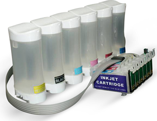 EPSON T0801-T0806 (V6,12 Chip) UYUMLU BİTMEYEN KARTUŞ SİSTEMİ