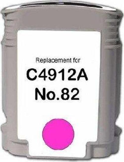 HP C4912A HP 82 Kırmızı Uyumlu Kartuş Designjet 111, 510, 800, 815, 820