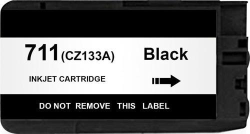 HP 711BK (CZ133A) UYUMLU Siyah KARTUŞ - HP Designjet T120 / T520