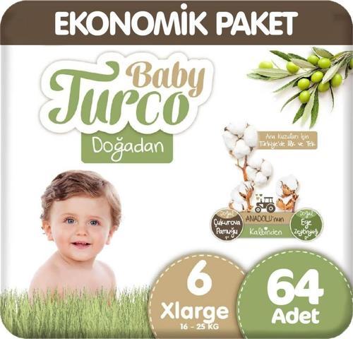 Doğadan 6 Beden Ekonomik 32x2 64 Adet