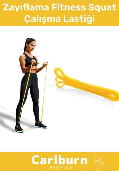 Profesyonel Orta Sert Zayıflama Fitness Squat Çalışma Lastiği Jimnastik Spor Aerobik Direnç Bant