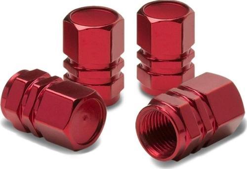 Hexagon Alüminyum Altıgen Sibop Kapağı 4'lü Kırmızı