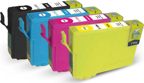 EPSON T01291 UYUMLU SİYAH KARTUŞ (DOLU) - (TEK KULLANIMLIK)