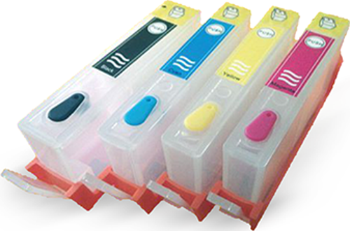HP 655 UYUMLU Kolay Dolan Kartuşları (DOLU) 4615/ 5525/ 6625/ 3525 Uyumlu