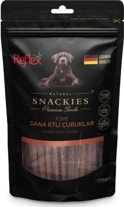 Snackies Füme Dana Etli Stick Köpek Ödül Maması 170 Gr