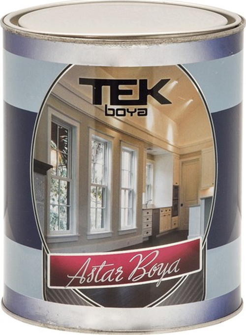 TEK SENTETİK ASTAR BOYA BEYAZ 2,5 LT