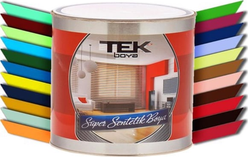 TEK SÜPER LÜKS SENTETİK YAĞLI BOYA VİŞNE 0,175 LT
