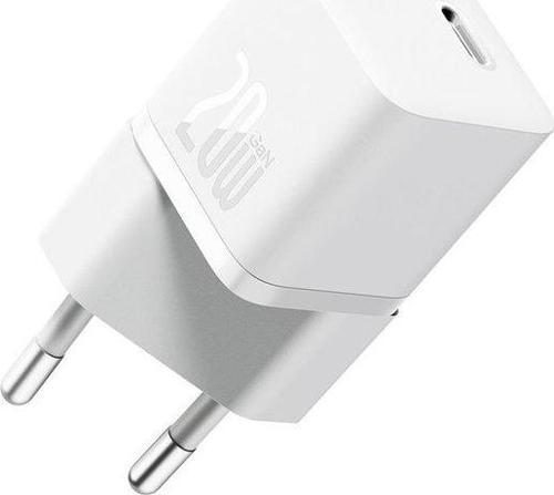 Gan5 Mini 1C 20 W Type-C Beyaz Hızlı Şarj Adaptörü