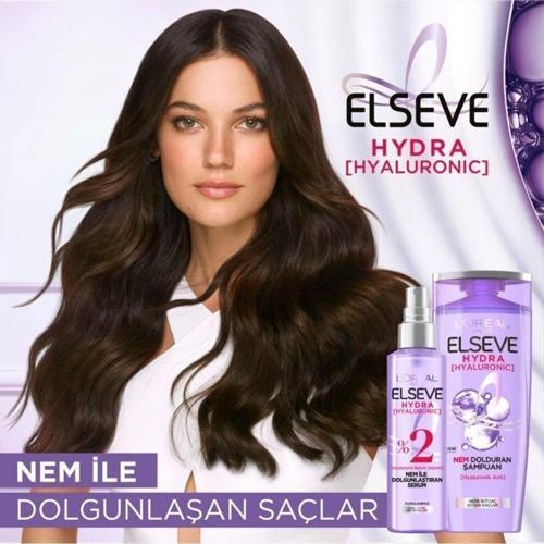 Loreal Paris Hydra Hyaluronic Nem Dolduran Şampuan 390 ml