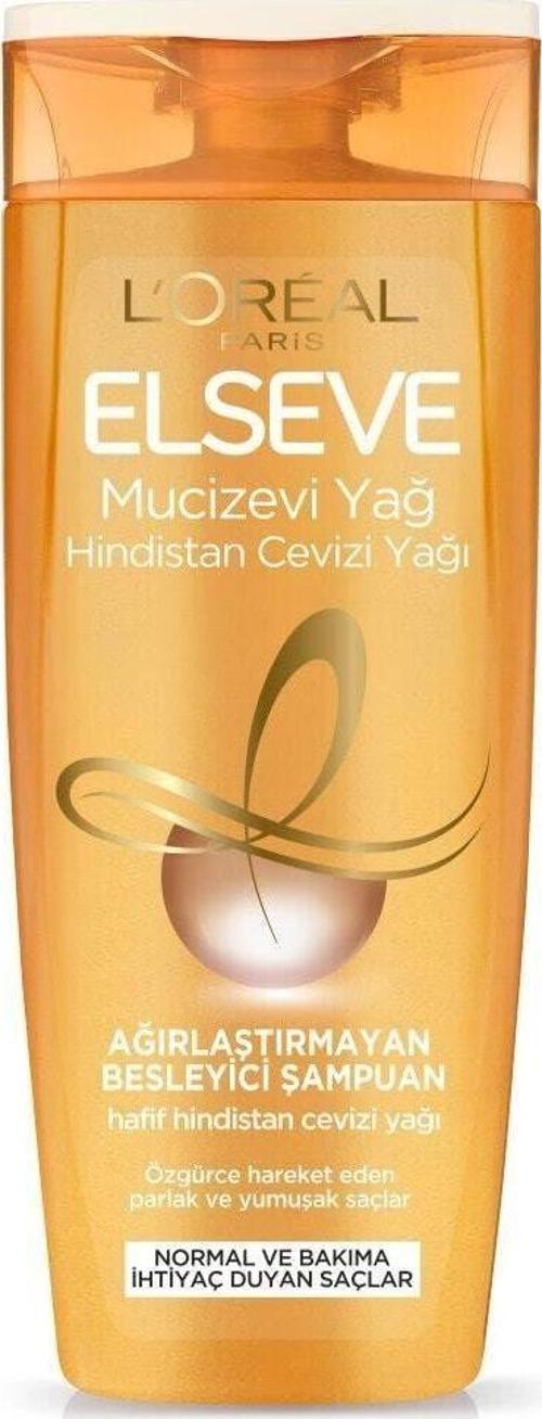 Mucizevi Hindistan Cevizi Yağı Ağırlaştırmayan Besleyici Şampuan 360 ml