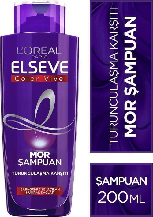 Sarı Saçlara Turunculaşma Karşıtı Mor Şampuan (200 ml)