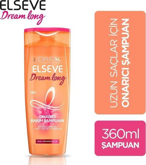 L'Oreal Paris Elseve Dream Long Onarıcı Bakım Şampuanı 360 ml 1 Adet