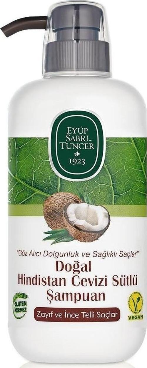 Doğal Hindistan Cevizi Sütlü Şampuan 600 ml