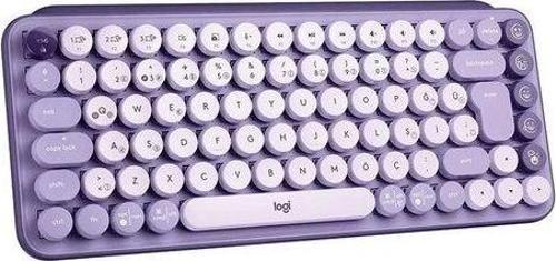 POP Keys Cosmos Özelleştirilebilir Emoji Tuşlu Mekanik Kablosuz Klavye - Lila